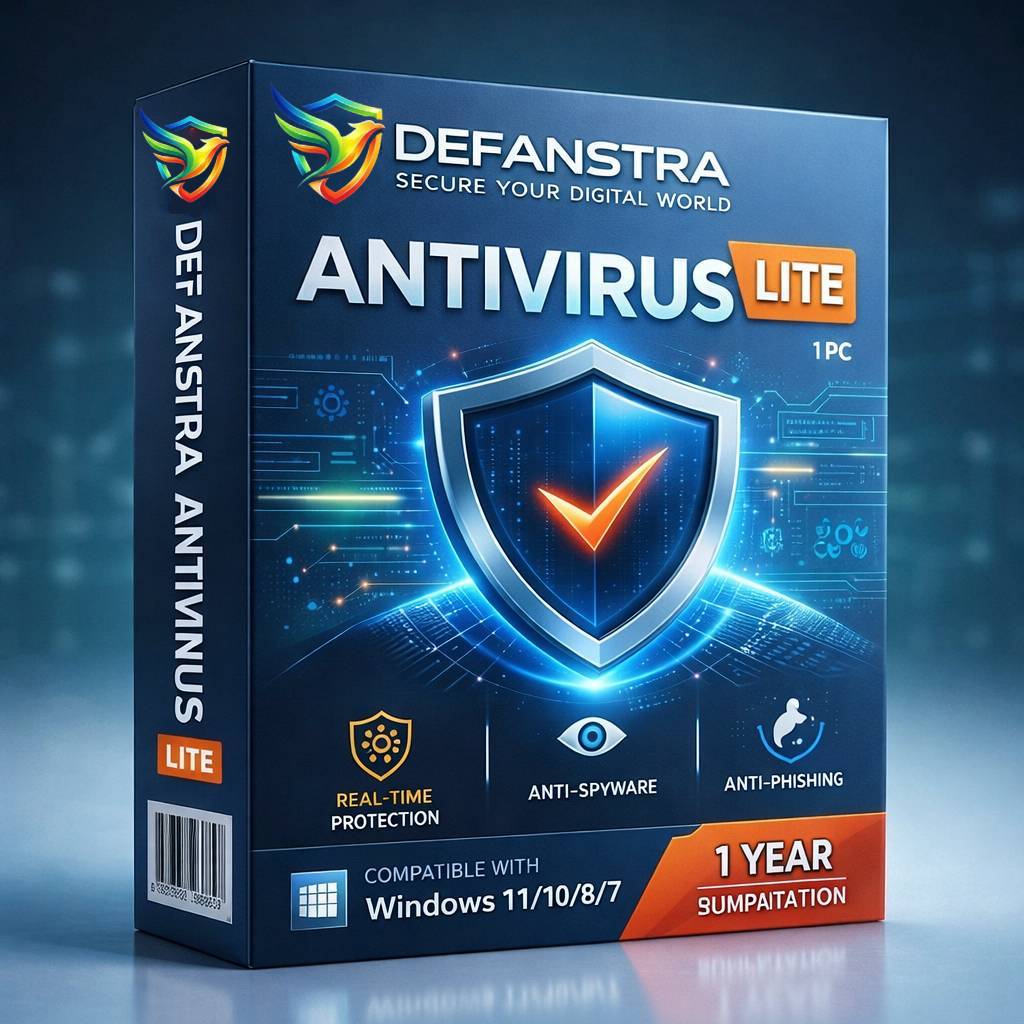 Defanstra Antivirus Lite (1 Devices / 1 Years)