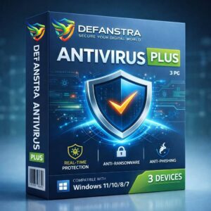 Defanstra Antivirus Plus (3 Devices / 1 Years)